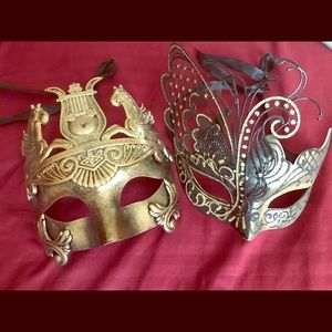 Couple's Mask ( Masquerade ball )